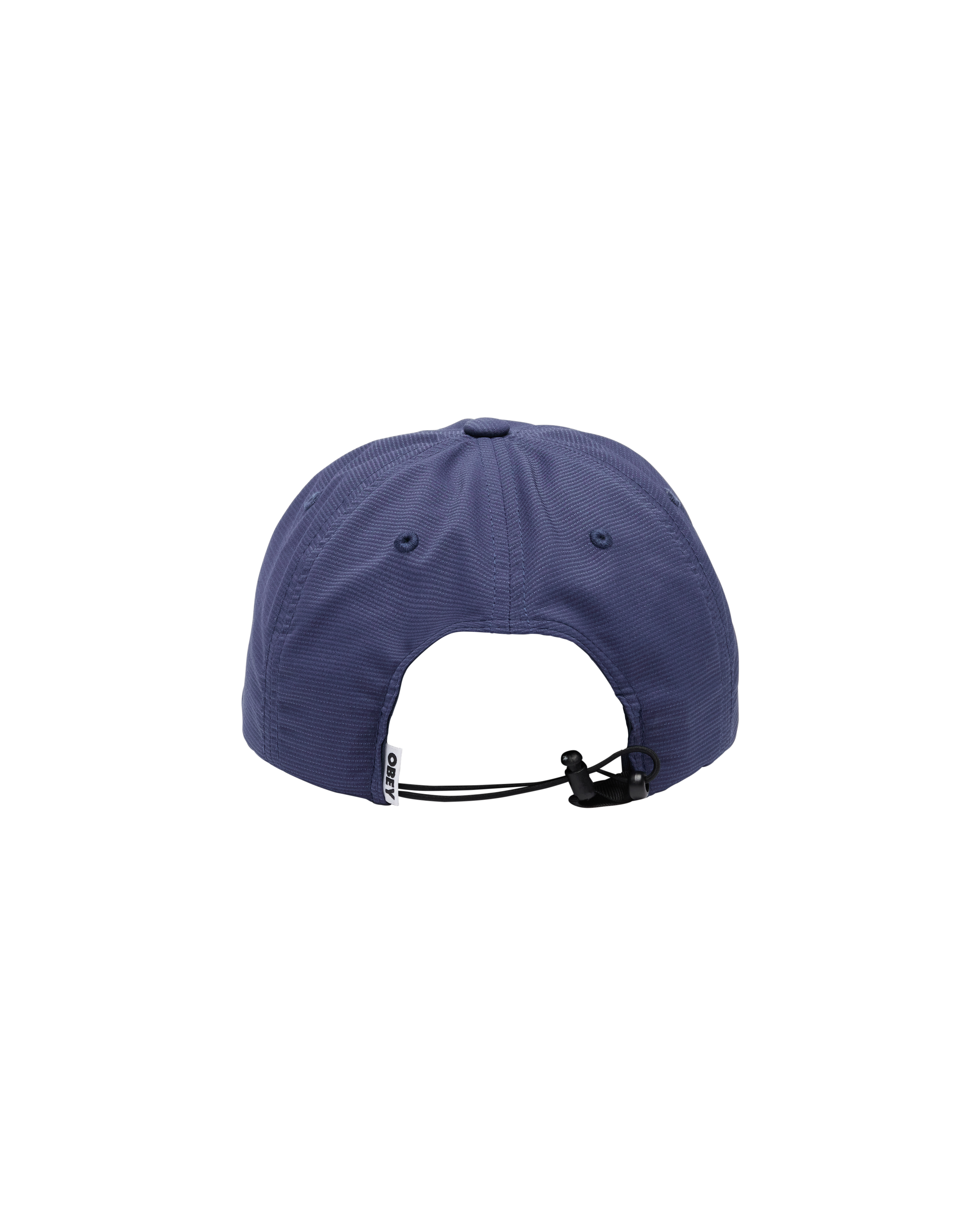 Obey Scamble 5 Panel Navy Strapback Cap blau